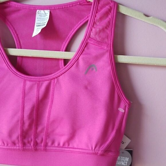 𝅺HEAD Workout Top Sports Bra Yoga Training - Picture 2 of 7